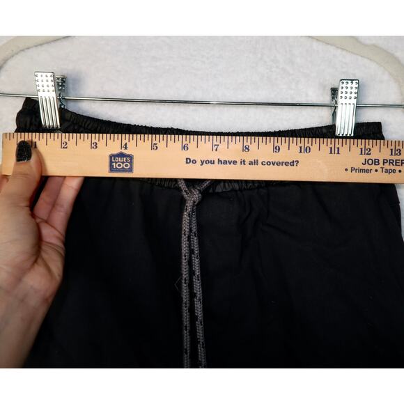 Richie Le Men's Cotton Blend Tapered Slim Cargo Pants Black Small Gorpcore - Picture 5 of 11